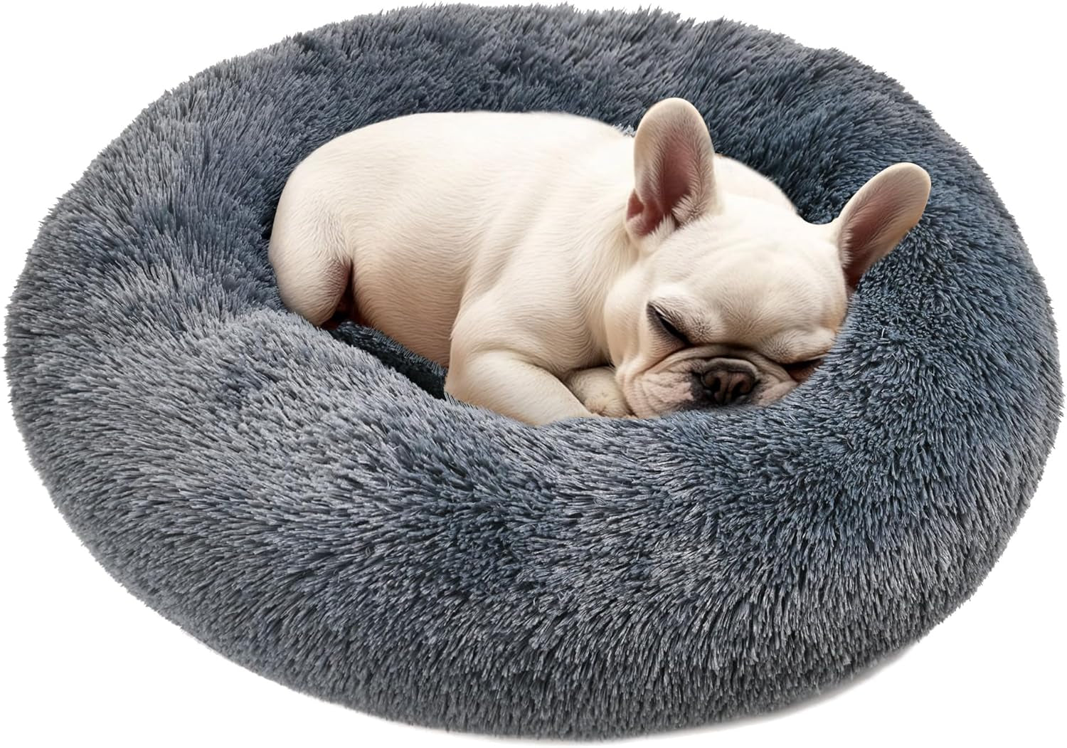 hoewina-dog-cat-bed-for-indoor-cats-20in-calming-donut-bed-for-puppy-and-kitten-washable-round-fluffy-pet-bed-for-small-medium-dogs-and-cats-light-grey
