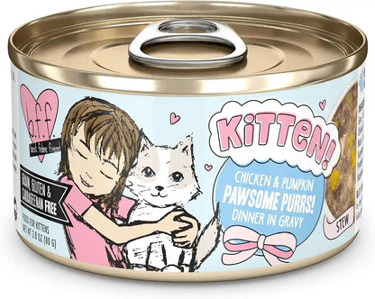 Weruva Kitten, Fur Baby Favorites Variety Pack, 3Oz Can (Pack of 12)12