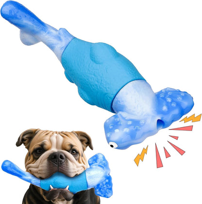BIKIISEN Dog Toys for Aggressive Chewers, Interactive Dog Chew Toys for Large Dogs, Squeaky Chew Toys to Keep Them Busy, Tough Toys for Medium/Large Breed (Green)9