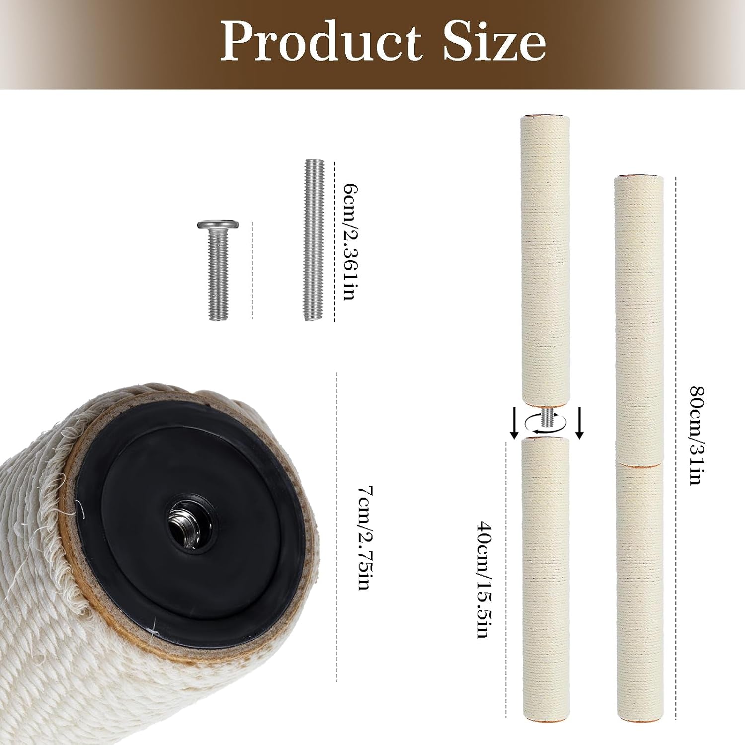 4-pcs-m8-15-7-x-2-75-inch-cat-scratching-post-replacement-sisal-pole-cat-tree-replacement-post-with-screws-refill-scratcher-posts-for-indoor-kitten-tree-tower-spare-cats-furniture-protector