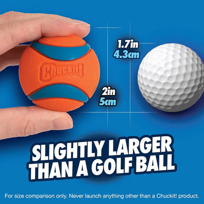 Chuckit! Ultra Ball Dog Toy, Balls for Dogs to Fetch, Durable Rubber, Small 2-Inch, Pack of 26