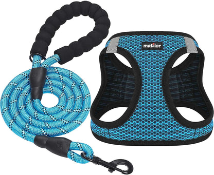 Dog Harness Step-In Breathable Puppy Cat Dog Vest Harnesses for Small Medium Dogs1