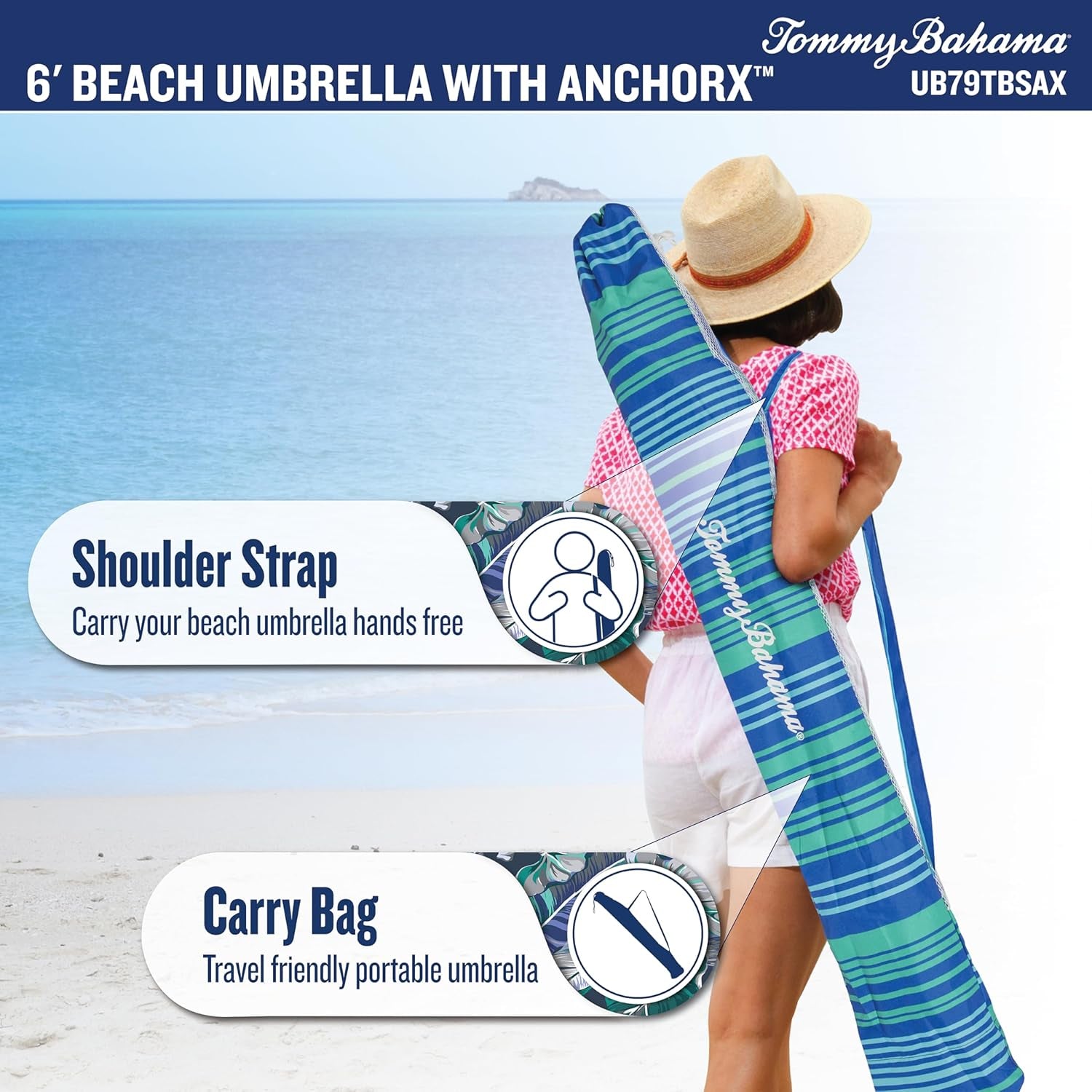 tommy-bahama-anchorx-adjustable-beach-umbrella-base-system-with-sand-anchor-and-carrying-bag-spf-50-protection-portable-outdoor-market-umbrella