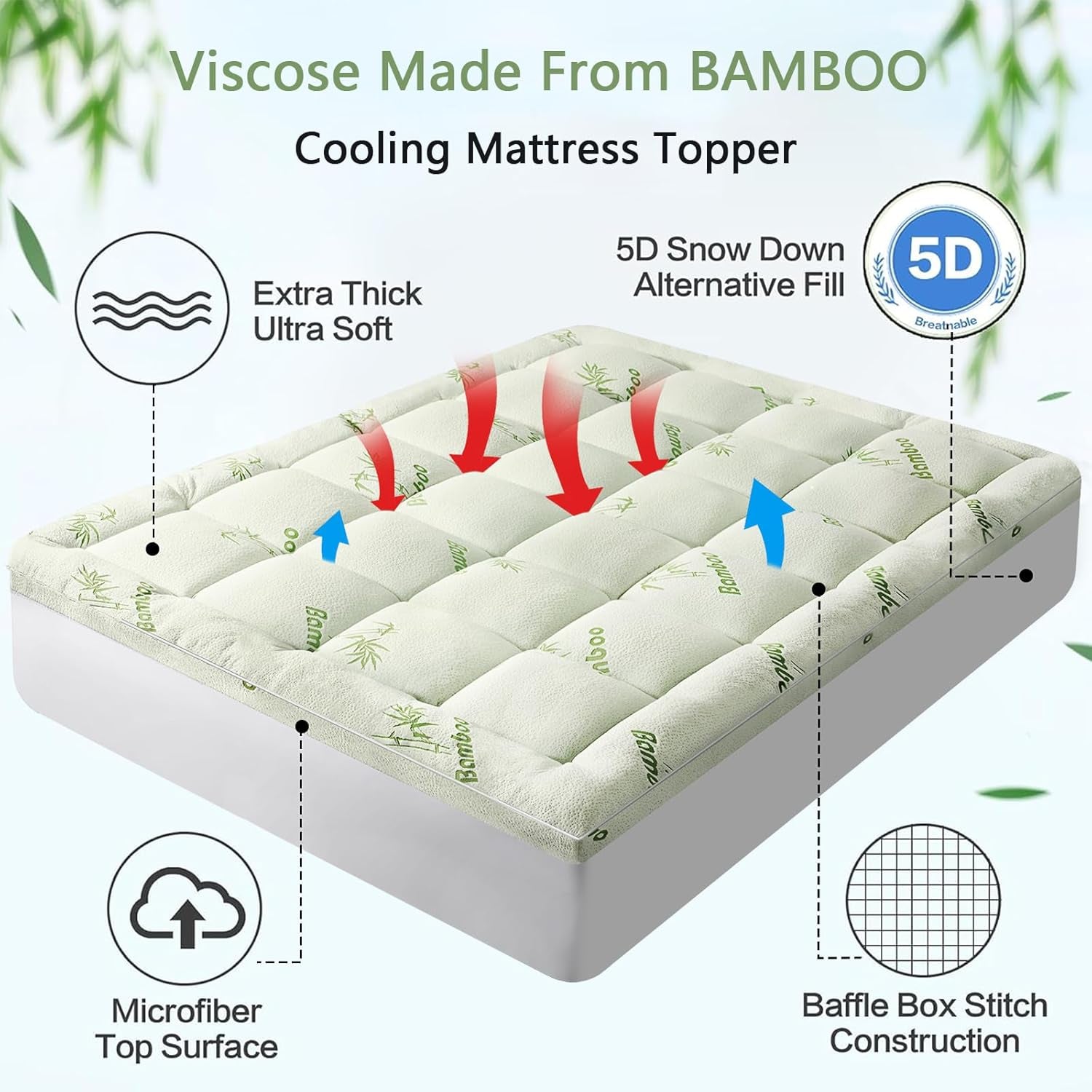 premium-viscose-made-from-bamboo-twin-xl-size-mattress-topper-1200-gsm-quilted-fitted-extra-thick-mattress-pad-pillow-top-mattress-cover-with-deep-pocket-up-to-21-inches-39-80inch