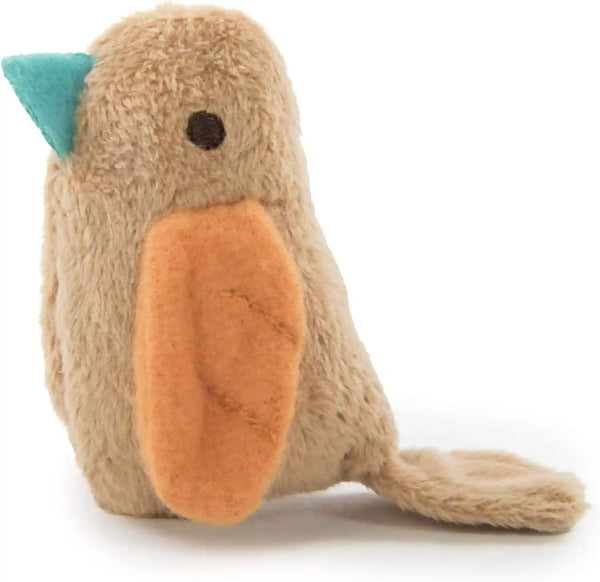 Smartykat Chickadee Chirp Electronic Sound Cat Toy, Contains Catnip, Battery Powered - Light Brown, One Size11