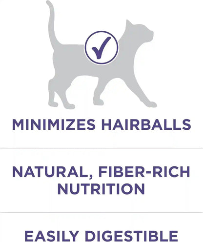 Purina ONE Natural Cat Food for Hairball Control, +PLUS Hairball Formula - 16 Lb. Bag3