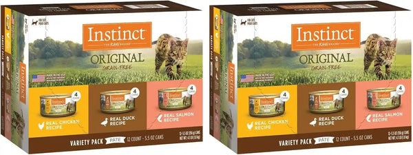 Instinct Original Grain Free Recipe Variety Pack Natural Wet Canned Cat Food by Nature'S Variety, 3 Ounce (Pack of 12) | Rich & Creamy Pate Texture, High Protein, Real Meat, Whole-Food Ingredients, Grain-Free, Hydration Support19