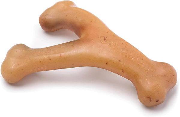 Benebone Wishbone Durable Dog Chew Toy for Aggressive Chewers, Real Bacon, Made in USA, Medium10