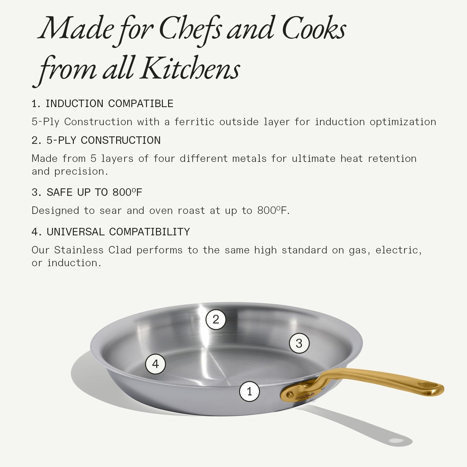 made-in-cookware-12-inch-stainless-steel-frying-pan-with-antique-brass-handle-5-ply-stainless-clad-professional-cookware-crafted-in-italy-induction-compatible