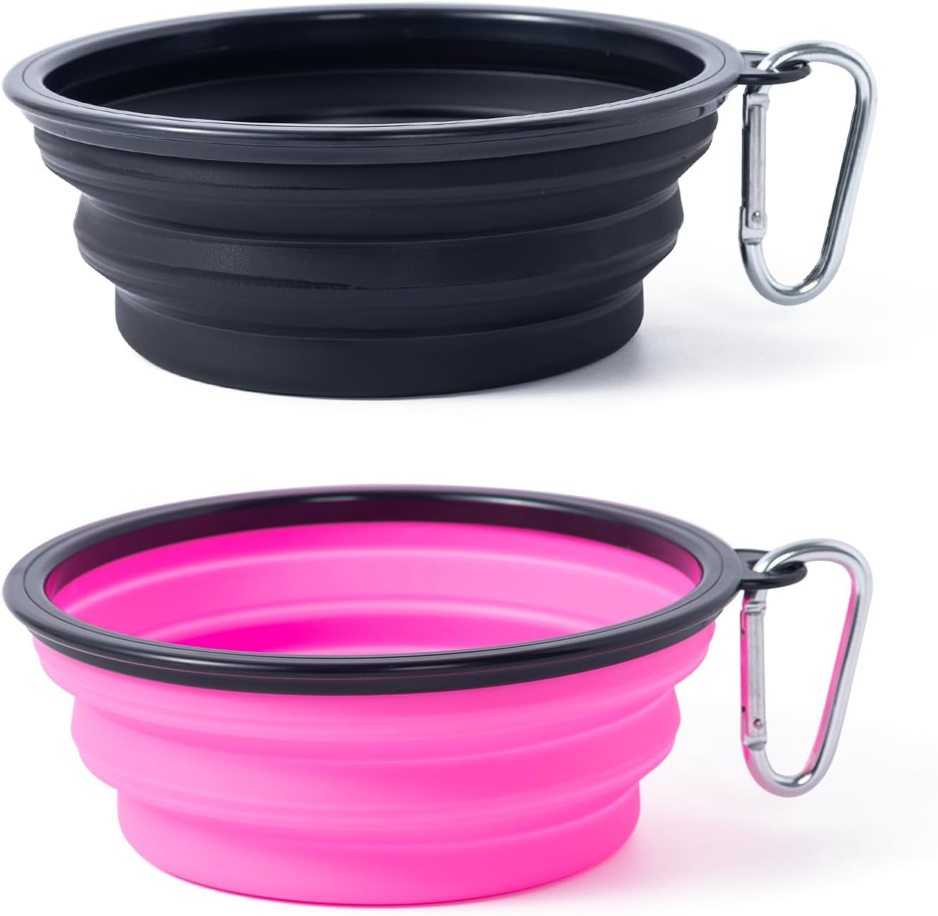 dog-bowl-pet-collapsible-bowls-2-pack-for-cats-dogs-portable-pet-feeding-watering-dish-for-walking-parking-traveling-with-2-carabiners-small-blue-green