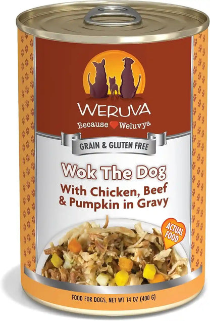 Weruva Classic Dog Food, Variety Pack, Baron'S Batch, Wet Dog Food, 14Oz Cans (Pack of 12)30