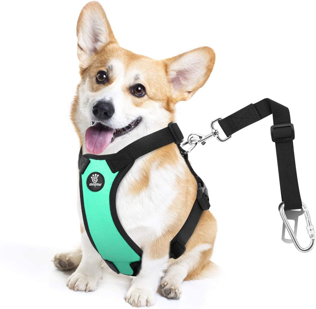 vavopaw-dog-seat-belt-vest-harness-for-car-2-in-1-seatbelt-buckle-soft-breathable-mesh-adjustable-buckle-nylon-heavy-duty-pet-safety-seat-belts-for-small-medium-large-pets-black-l