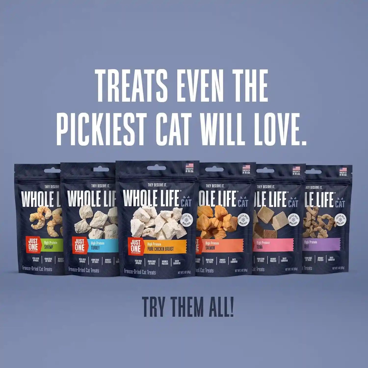 whole-life-cat-just-one-chicken-freeze-dried-cat-treats-human-grade-high-protein-food-healthy-training-snacks-freeze-dried-chicken-food-toppers-usa-made-natural-treats-4-oz-pack-of-1