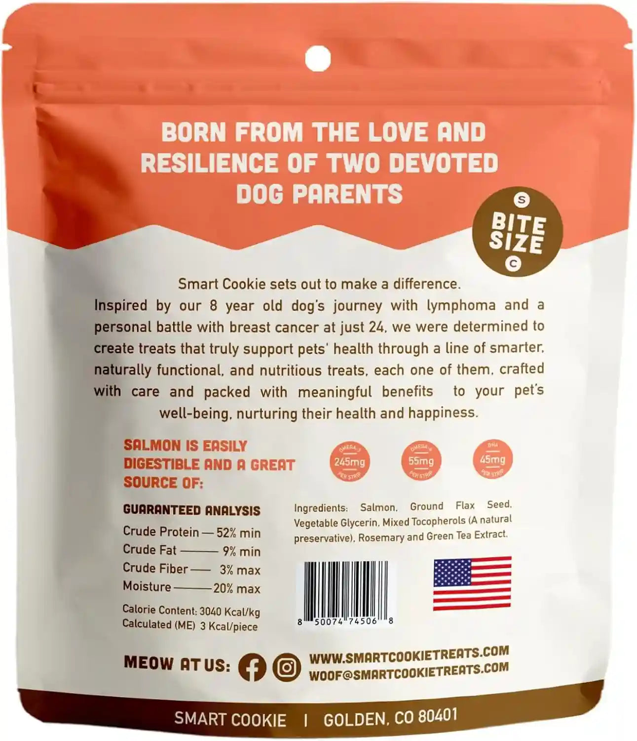 smart-cookie-salmon-jerky-cat-treats-real-salmon-flaxseed-omega-3s-for-skin-coat-grain-free-high-protein-handcrafted-natural-treat-made-in-the-usa-pack-of-1