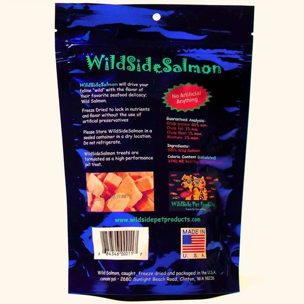 Wildside Salmon Cat Treats - 3 Oz7