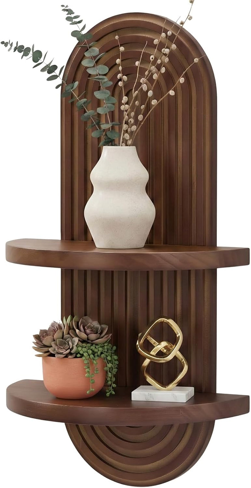 mordern-wall-shelf-with-arched-mid-century-art-boho-decor-design-floating-shelves-for-home-bedroom-living-room-farmhouse-display-wall-plant-holder-decoration-22-x-11-8-inch-walnut