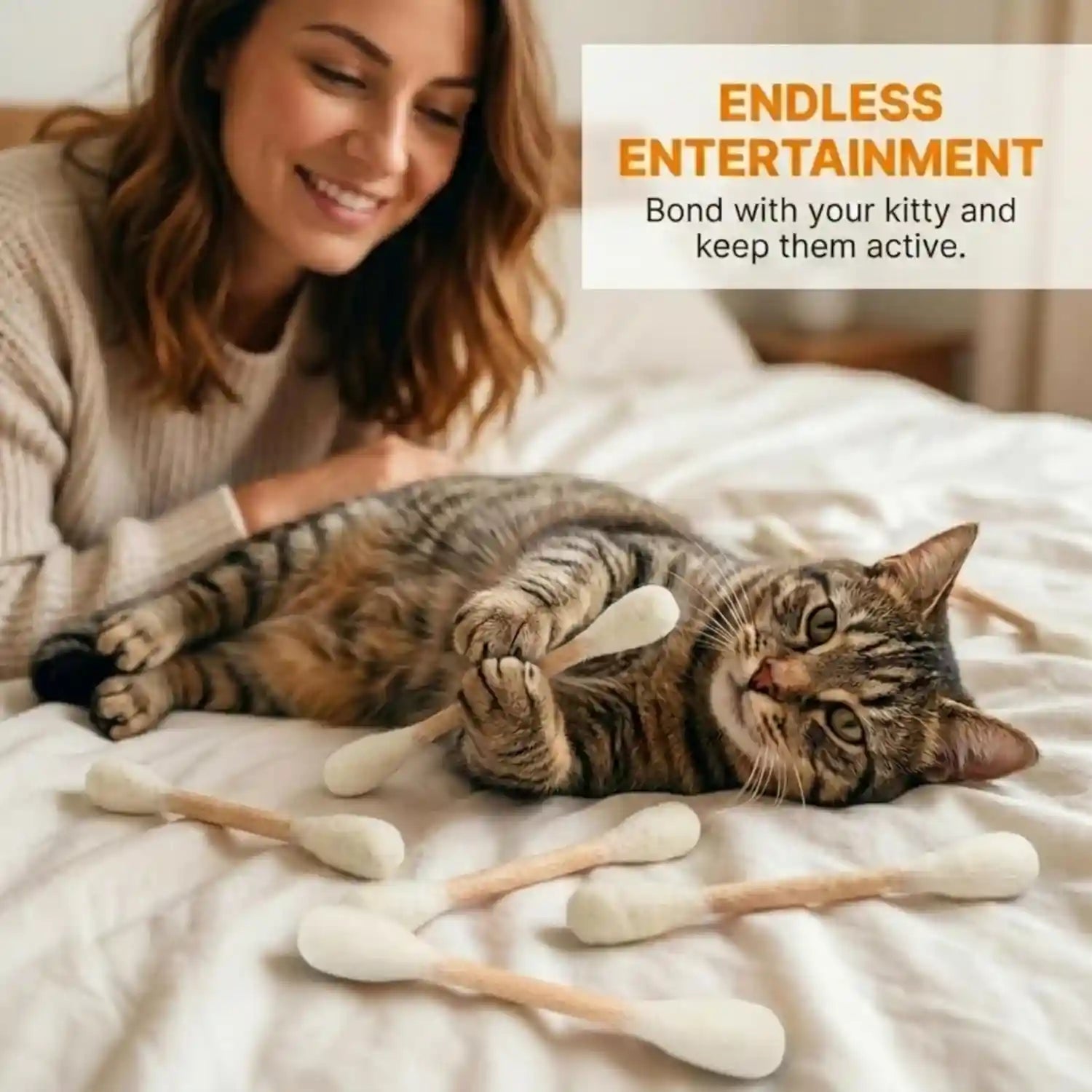 glaciart-one-swabs-cat-toys-with-catnip-6-pk-durable-for-chew-cute-cat-toys-interactive-kitty-for-boredom-exercise-play-filled-w-organic-catnip-for-anxiety-as-digestive-aid-gift-idea