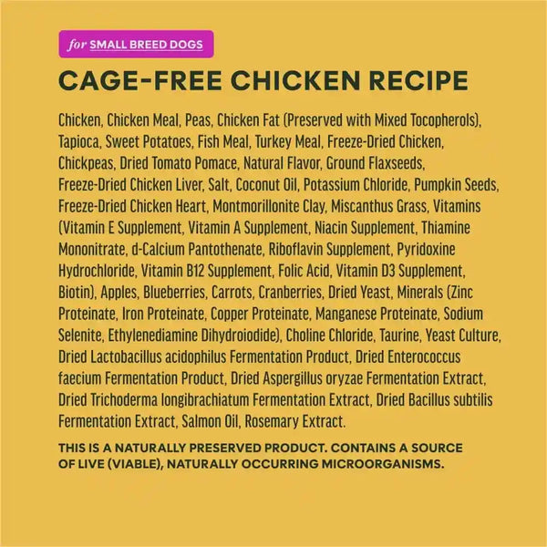Instinct Rawboost Small Breed, Natural Dry Dog Food with Freeze-Dried Pieces, High Protein, Grain-Free Recipe - Real Chicken, 3.5 Lb. Bag6