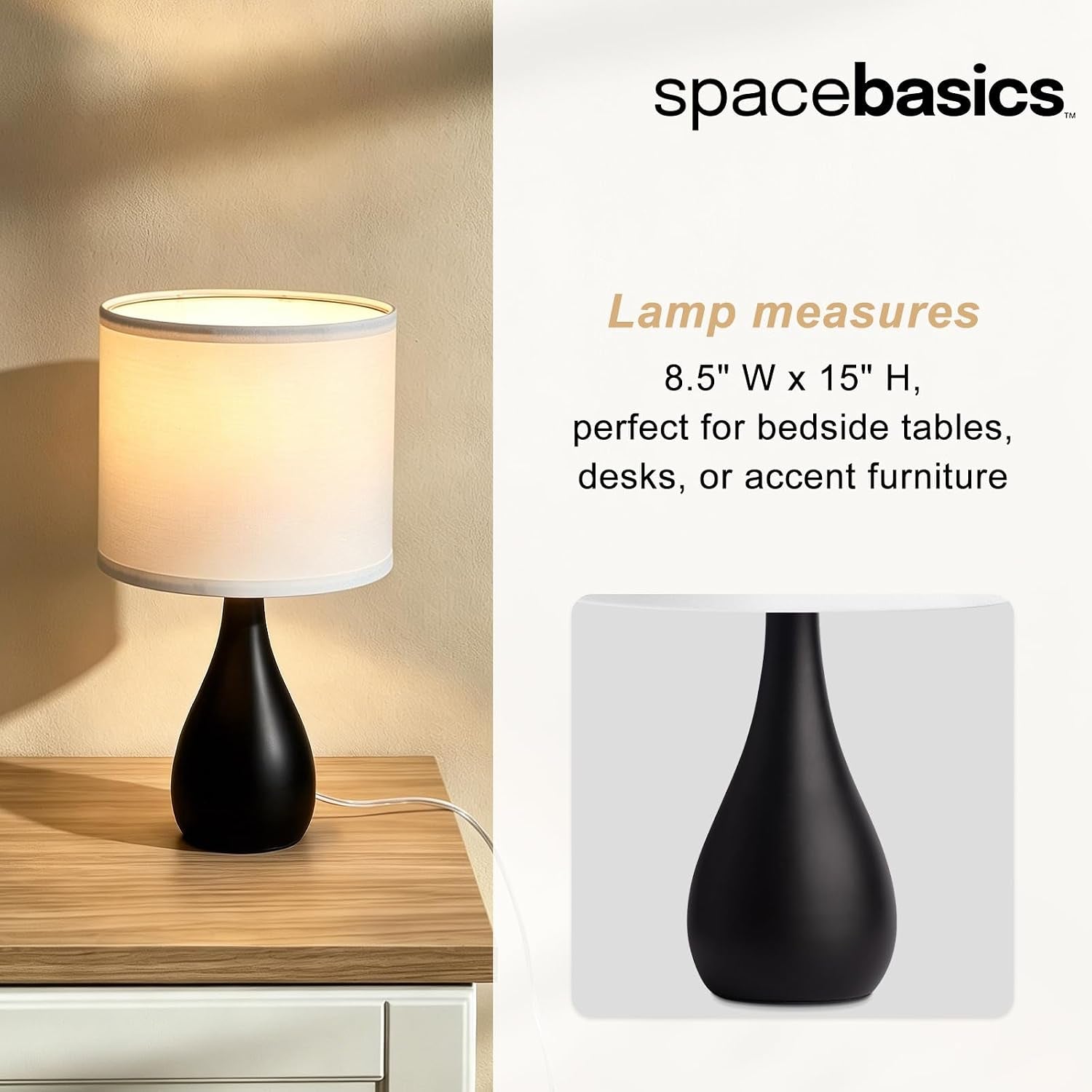 farmhouse-style-table-lamp-bulb-not-included-pack-of-1-black-decor-desk-lamp-for-bedroom-nightstand-living-room-white-linen-cylinder-lampshade-with-black-solid-metal-droplet-base