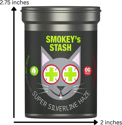 Smokey'S Stash Silvervine Haze Potent Catnip and Silver Vine Blend for Cats4