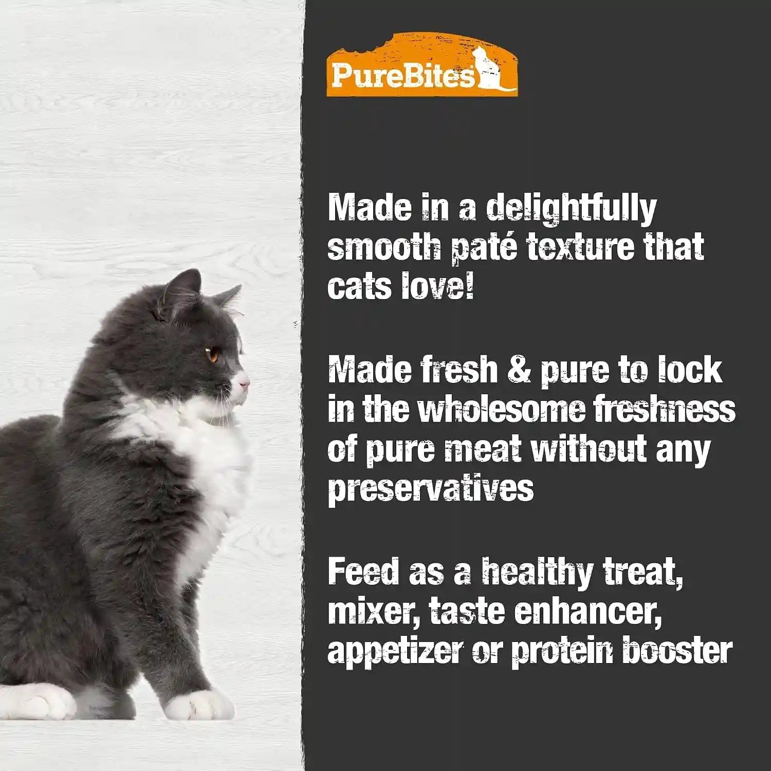 purebites-100-pure-duck-pate-cat-treat-2-5oz-can-only-1-ingredient-case-of-12