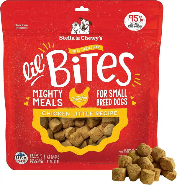 Stella & Chewy'S Freeze-Dried Raw Lil' Bites Itty Bitty Beef Recipe Small Breed Dog Food, 7 Oz. Bag (Beef)11