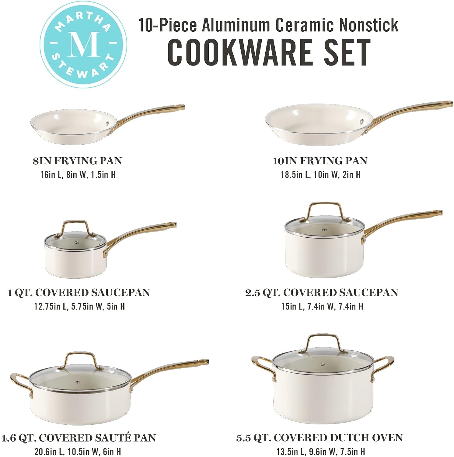 lockton-premium-non-stick-non-toxic-pfa-free-ceramic-interior-10-piece-heavy-gauge-enamel-aluminum-pots-and-pans-cookware-set-linen-white-w-gold-handle