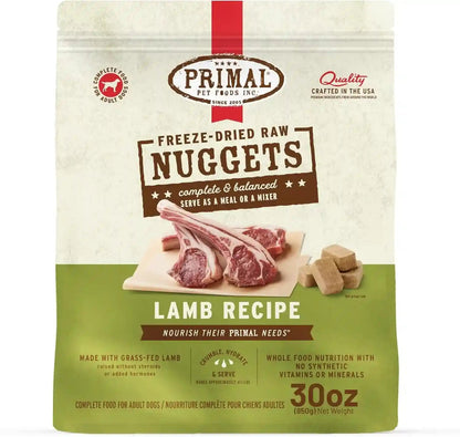 Primal Freeze Dried Dog Food Nuggets, Chicken; Complete Balanced Meal, Topper or Treat; Premium, Healthy, Grain Free, High Protein Raw Dog Food, 14 Oz | Complete & Balanced Nutrition, Meal, Topper or Treat, Grain-Free, High Protein, No Synthetic Vitamins & Minerals29