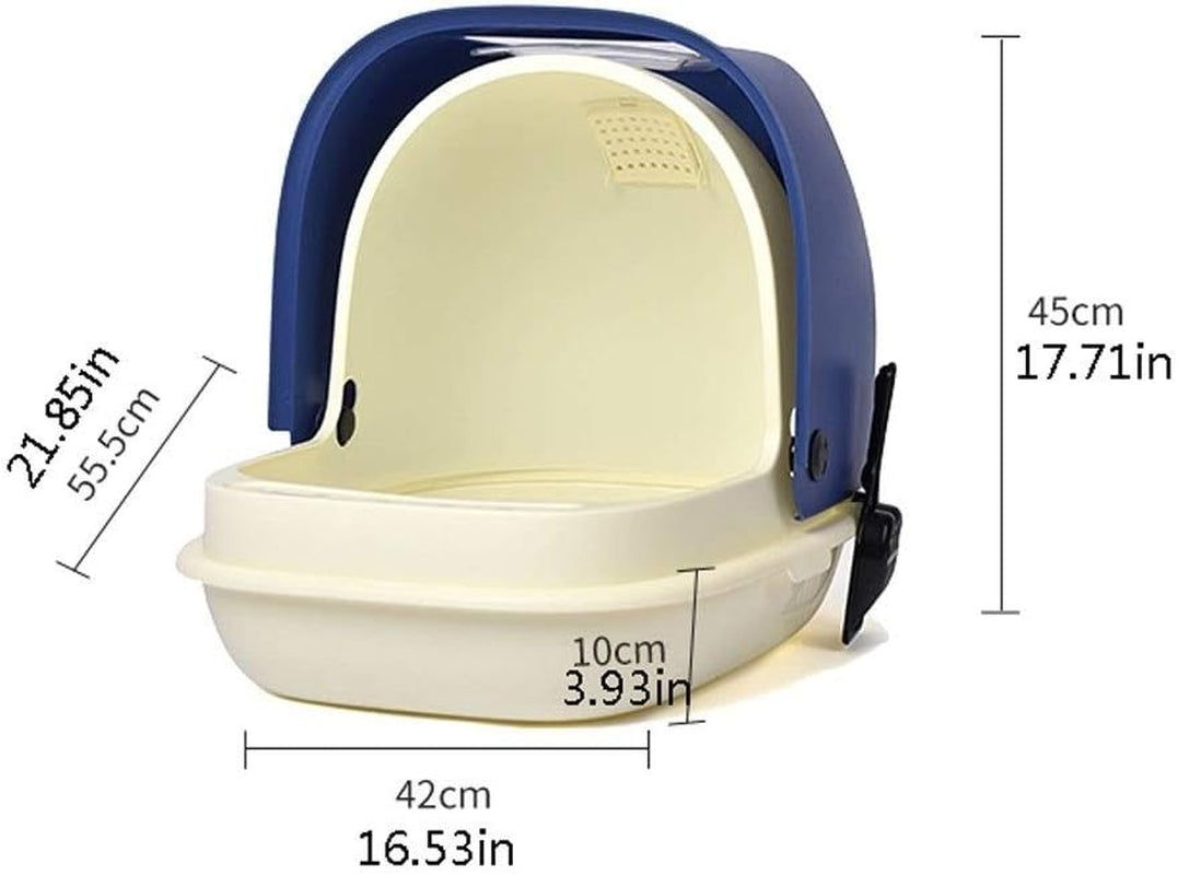 dog-potty-training-toilet-fully-enclosed-cat-litter-basin-semi-closed-toilet-large-creative-box-easy-to-clean-and-durable-pan-blue
