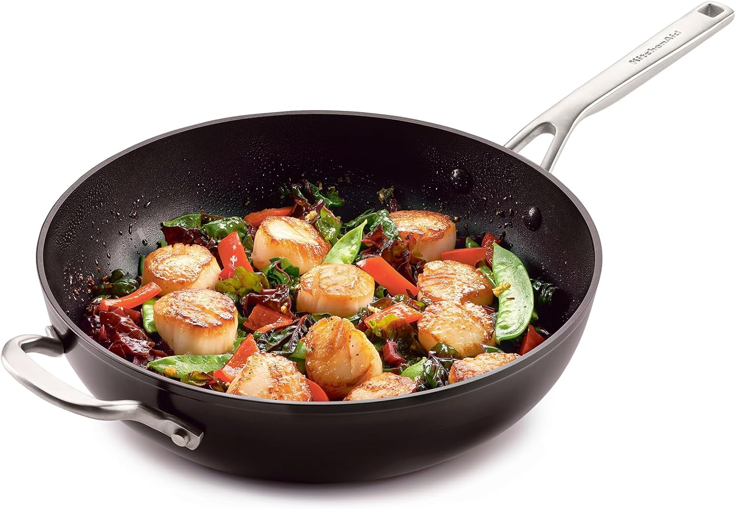 kitchenaid-hard-anodized-induction-nonstick-stir-fry-pan-wok-with-helper-handle-12-25-inch-matte-black
