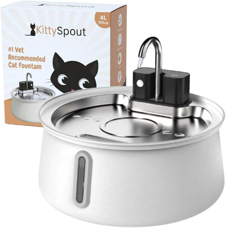 the-kittyspout-stainless-steel-wireless-cat-water-fountain-4l-108oz