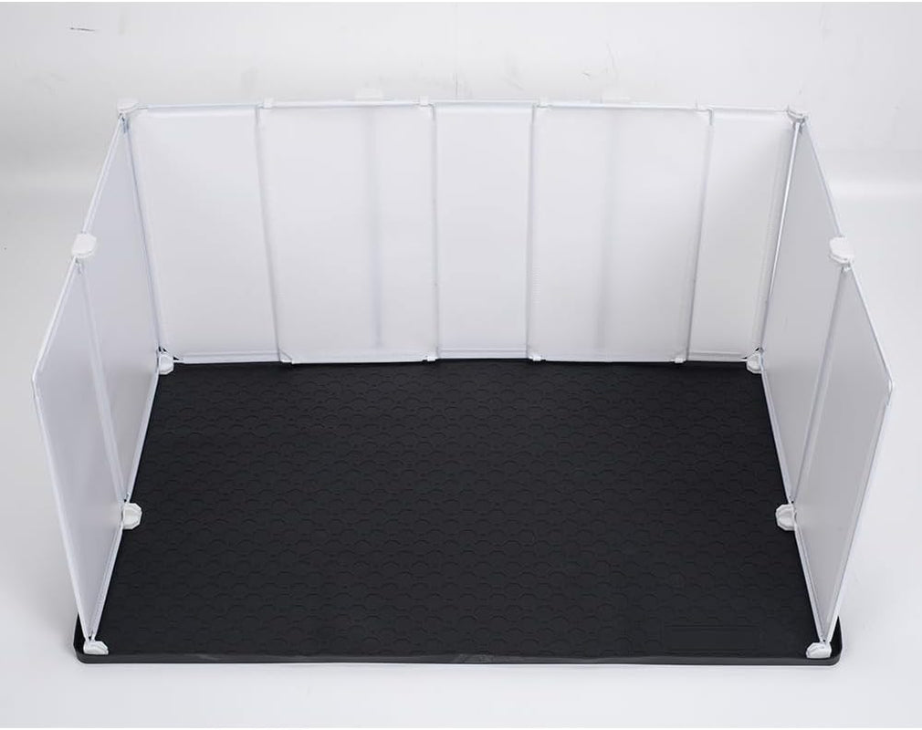 litter-box-splash-guard-litter-box-pee-shields-for-dogs-easy-to-clean-indoor-dog-fence-with-puppy-pee-pad-holder-tray-fits