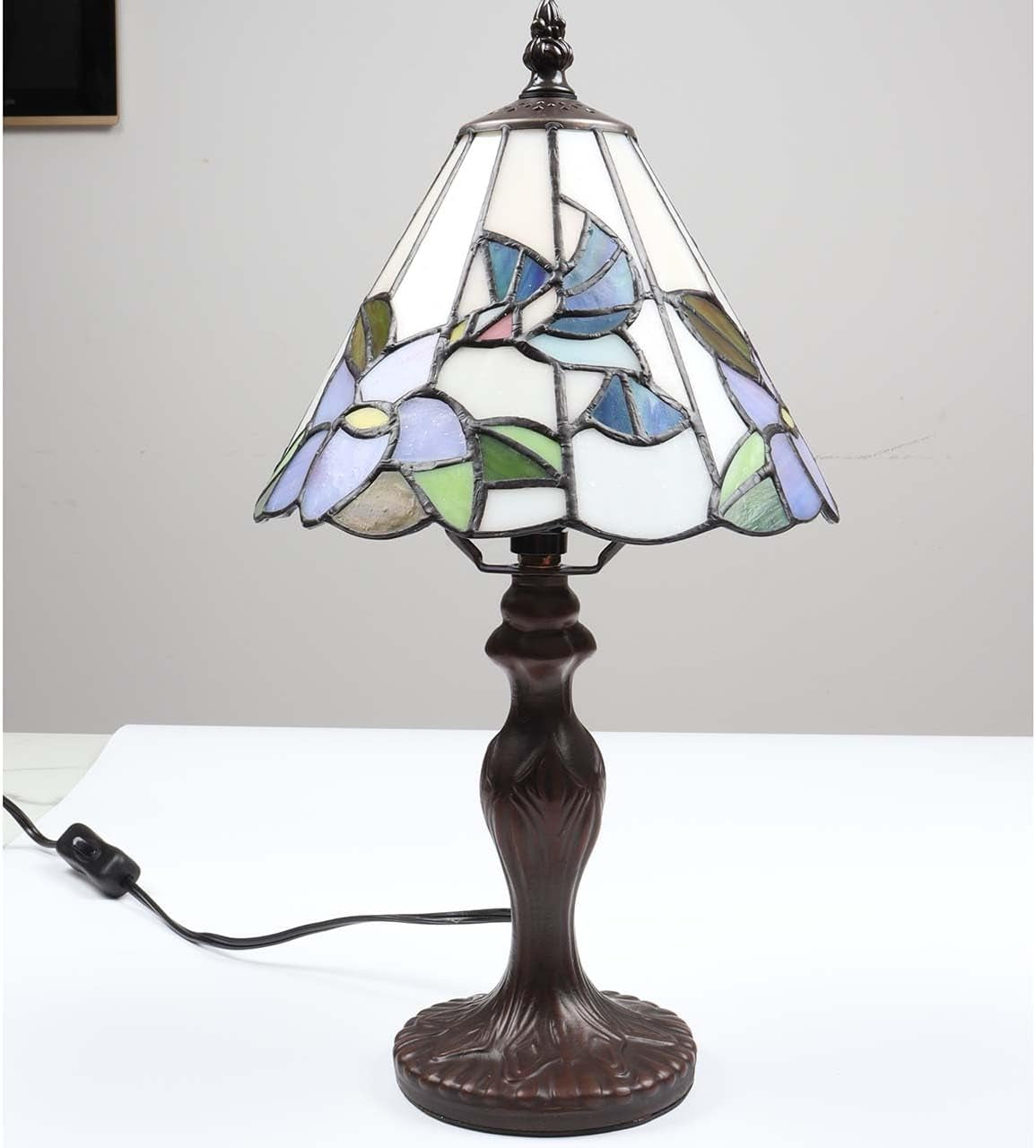 b10718-antique-brown-table-lamp-base-with-e26-light-socket-4-wx14-5-h