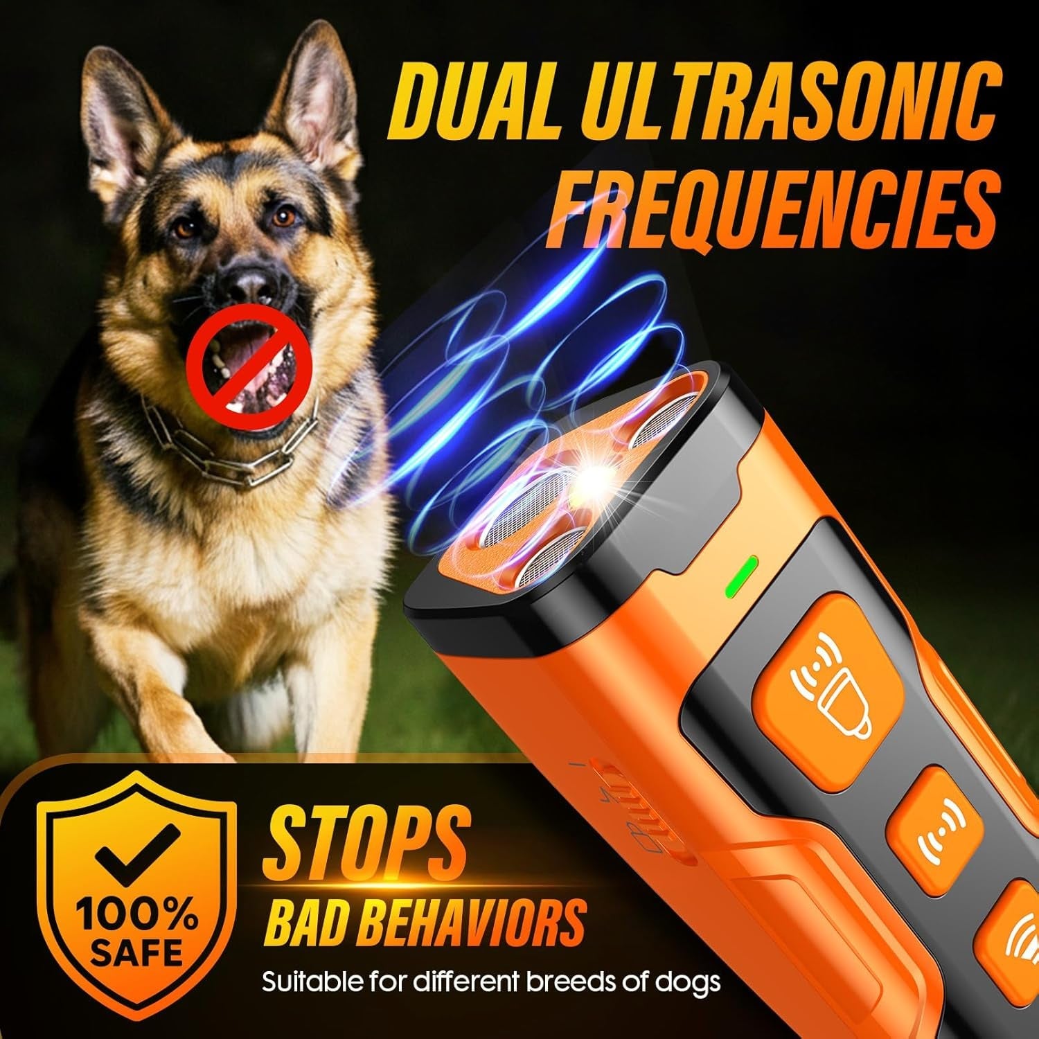 yuyqa-dog-bark-deterrent-device-3x-ultrasonic-anti-barking-6-training-modes-23-ft-range-barks-no-more-indoors-outdoors-behavior-correct-safe-humane-rechargeable-compact-bark-control-for-dogs