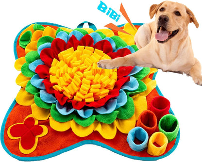 Snuffle Mat for Dogs Pet Treats Feeding for Small Medium Breed Dogs Non-Slip Interactive Dog Puzzle Toys Encourages Natural Foraging Skills8