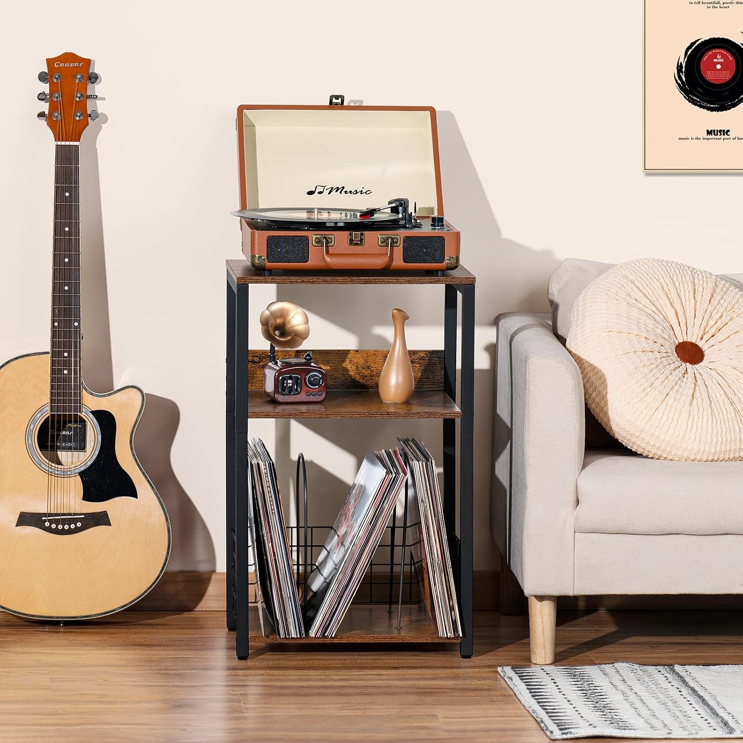 3-tier-end-table-record-player-stand-with-storage-up-to-100-albums-turntable-stand-for-vinyl-brown-records-shelf-for-living-room-bedroom