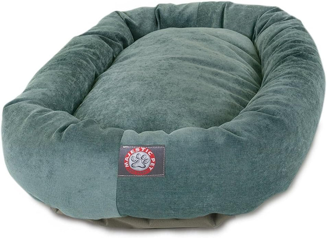 majestic-pet-40-inch-micro-velvet-calming-dog-bed-washable-cozy-soft-round-dog-bed-with-spine-for-head-support-fluffy-donut-dog-bed-40x29x9-inch-round-pet-bed-large-pearl