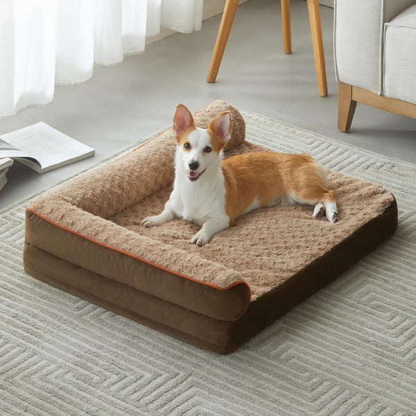 BFPETHOME Orthopedic Dog Beds for Large Dogs-Waterproof Sofa Dog Bed with Removable Washable Cover, Big Pet Bed with Waterproof Lining and Nonskid Bottom,Pet Bed for Large Dogs27