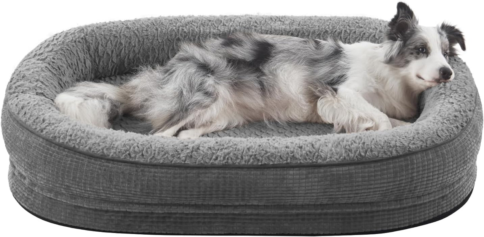 joejoy-orthopedic-dog-beds-large-sized-dog-xl-egg-crate-memory-foam-pet-couch-bed-with-bolster-sides-waterproof-lining-removable-washable-cover-non-slip-bottom-grey