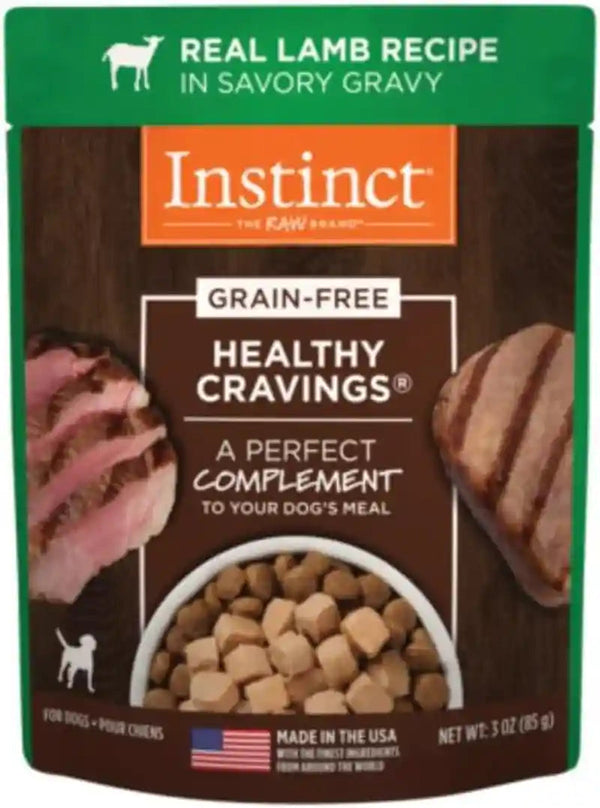 Instinct Healthy Cravings Grain Free Recipe Variety Pack Natural Wet Dog Food Topper by Nature'S Variety, 3 Oz. Pouches (Pack of 12)8