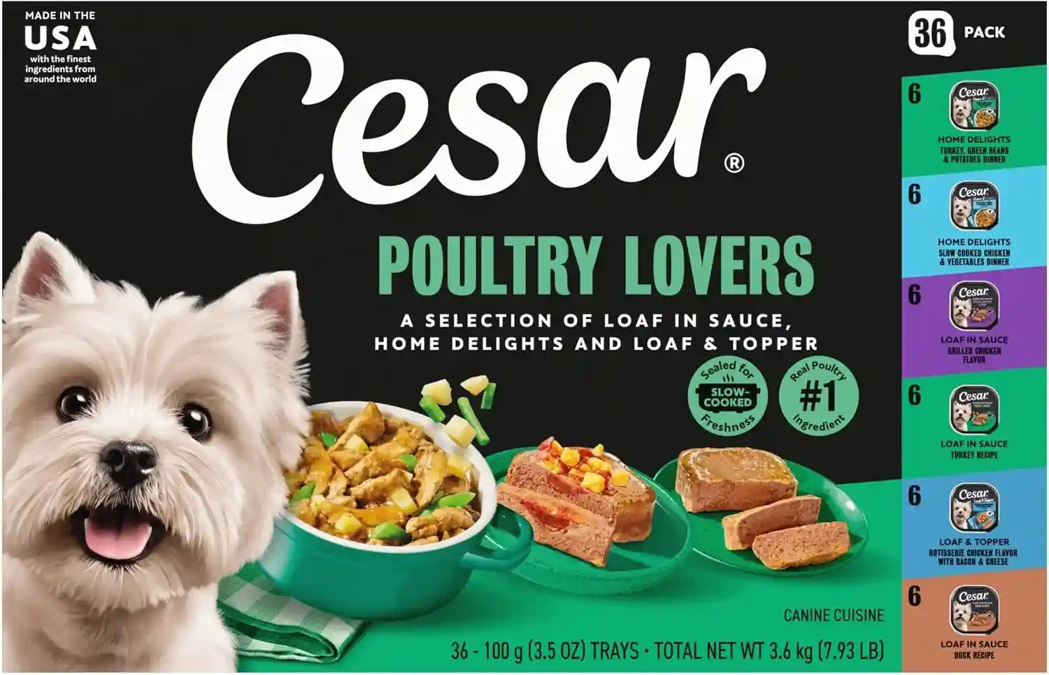 cesar-wet-dog-food-steak-lovers-variety-pack-3-5-oz-36-count-real-meat-1-ingredient-easy-peel-trays-100-complete-balanced-no-fillers-no-added-sugar-no-artificial-flavors