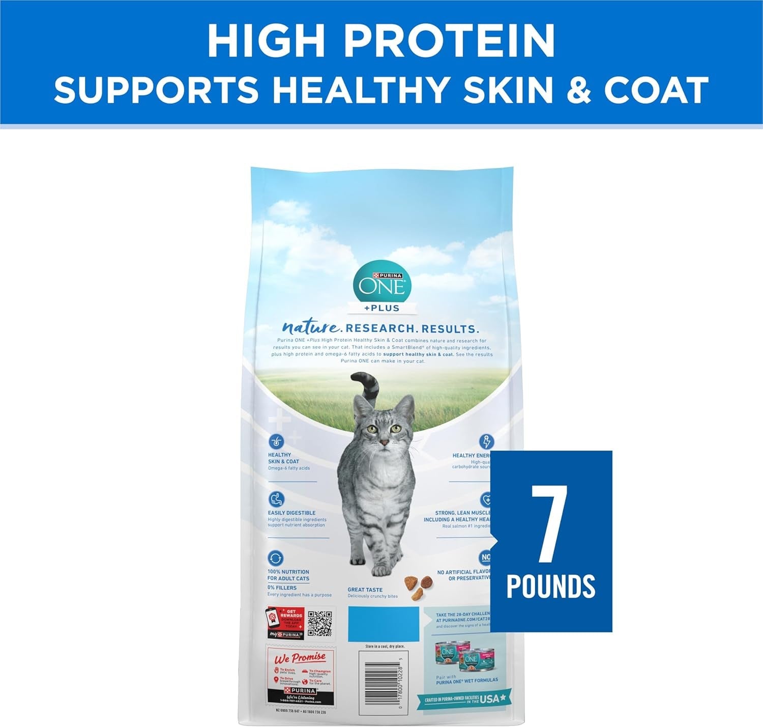 purina-one-plus-high-protein-cat-food-dry-salmon-and-ocean-whitefish-cat-skin-and-coat-health-formula-7-lb-bag
