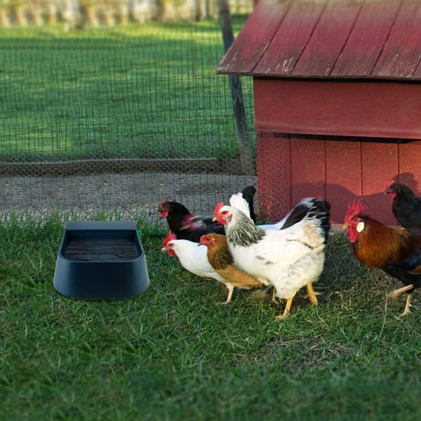 NAMSAN Outdoor Automatic Dog Water Dispenser, Large Water Bowl for All Kinds of Animals, Auto Refill Waterer for Pet Livestock, Water Trough Include Multi-Functional Adapter, Fit GHT Faucet6