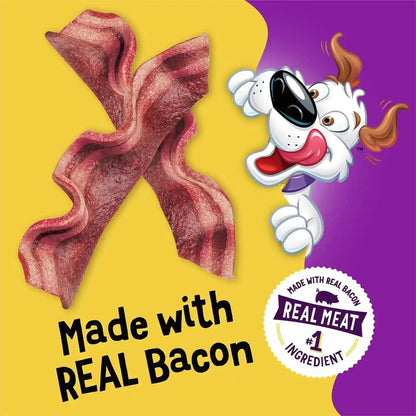 Purina Beggin' Strips Dog Treats, Original with Bacon Flavor - (Pack of 2) 26 Oz. Pouches3
