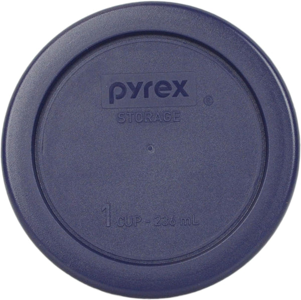 6 Piece Blue Food Storage Lid Set - Made in USA | Bpa-Free Plastic | round Shapes | Fits 7202 | 7200 & 7201 Glass Bowls | Dishwasher Safe4