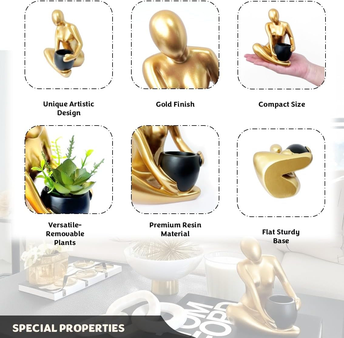 modern-abstract-statue-with-removable-faux-succulents-plants-resin-figurine-home-decor-accents-coffee-table-shelf-styling-collectible-art-luxury-gift-items-woman-thinker-sculpture-gold