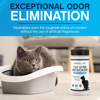 Nonscents Odor Control Cat Litter Deodorizer - Professional Strength Odor Neutralizer, 16Oz2
