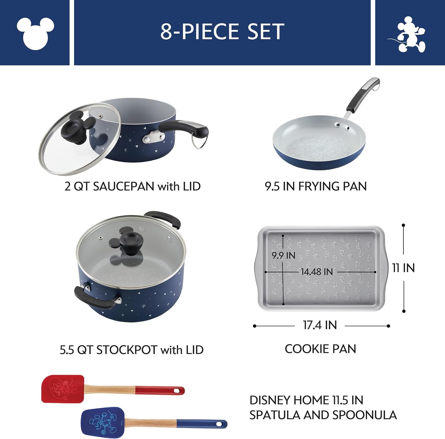 disney-bon-voyage-ceramic-nonstick-pots-and-pans-set-with-baking-sheet-cookie-pan-and-disney-home-kitchen-tools-8-piece-non-stick-cookware-set-blue