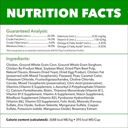 IAMS Proactive Health Adult Minichunks Dry Dog Food, Chicken, 30 Lb | Real Chicken #1 Ingredient, No Fillers, Natural Fiber & Prebiotics, Omega-6 Fatty Acids, Antioxidants for Immune Support9