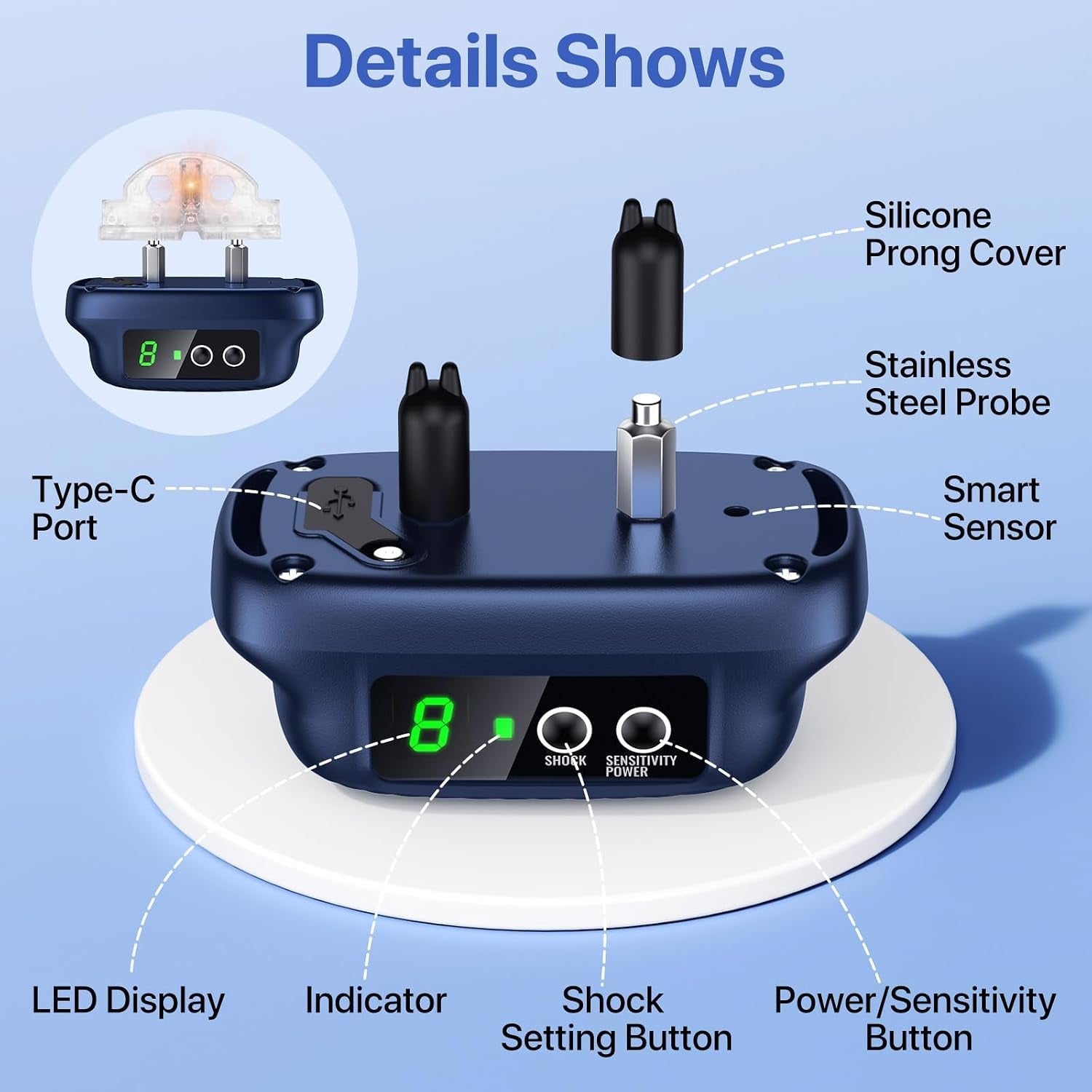 dog-bark-collar-automatic-bark-collar-with-8-sensitivity-levels-smart-waterproof-no-bark-collar-with-beep-vibration-modes-rechargeable-anti-barking-collars-for-large-medium-dogs-k04